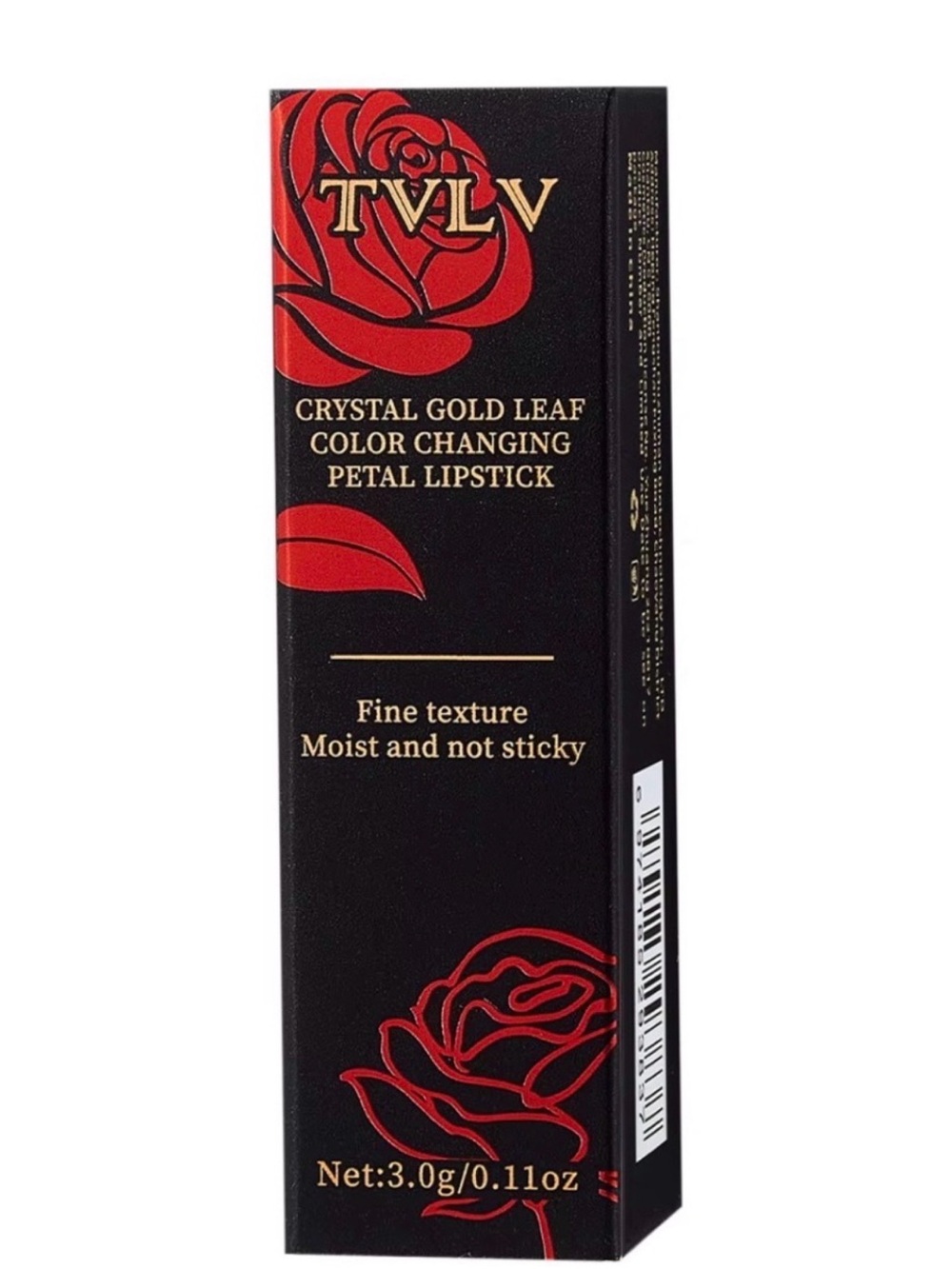 TVLV Crystal Gold Leaf Color Changing Petal Lipstick